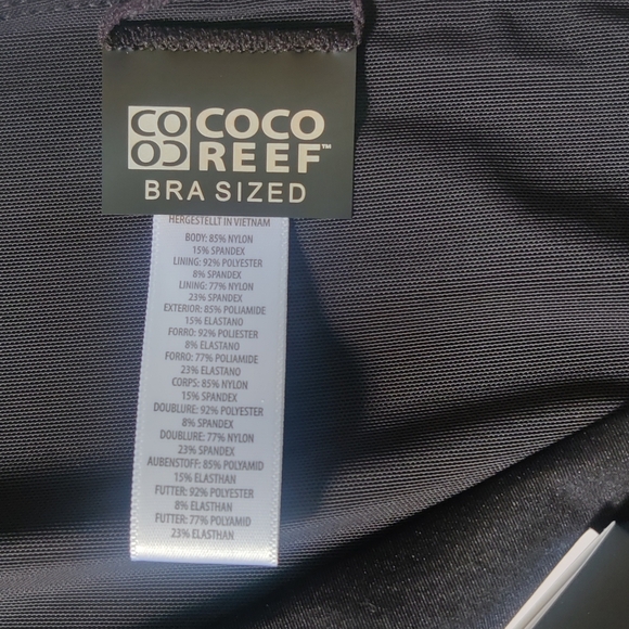 💛 Limited Time Sale💛Coco Reef Black Swimgear Skirt - Picture 8 of 9